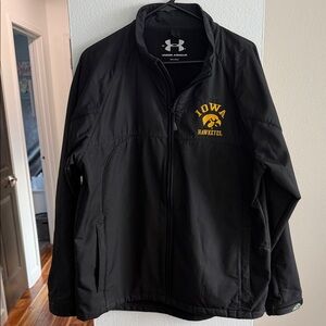 Under Armour Black Iowa Hawkeyes Lightweight Performance Jacket